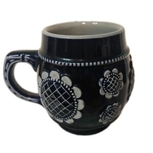 Wick Werke Germany Cobalt Blue Stoneware Stein Mug 16 0z. Pretty Color